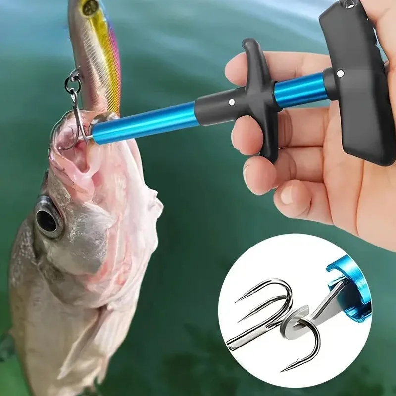 Fishing Hook Sharpener - Portable T-Handle Big Fish Deep Throat