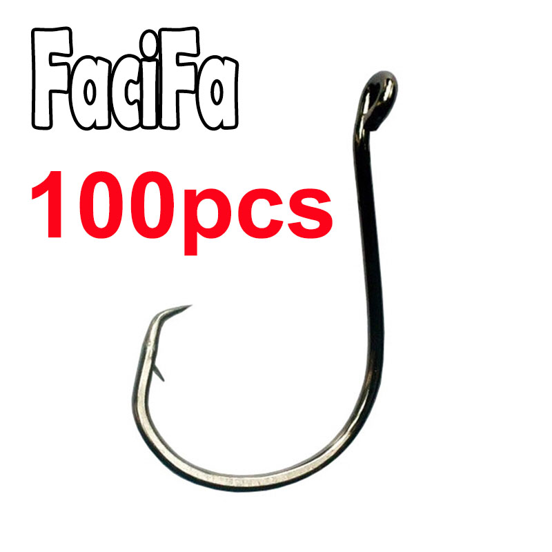 Fishing Hook Circle - 100 pcs Octopus Offset Sport Circle
