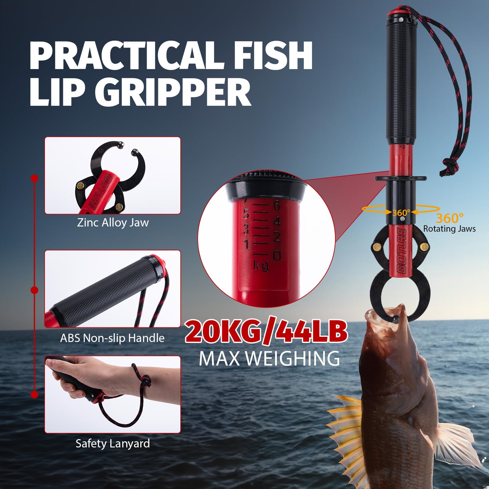 Goture Fishing Accessories Fis - Fishing Hook Remover のレビューと価格