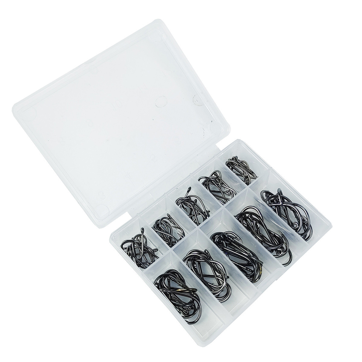 100Pcs/box #3~#12 High Carbon  - Fishing Hook Circle のレビューと価格