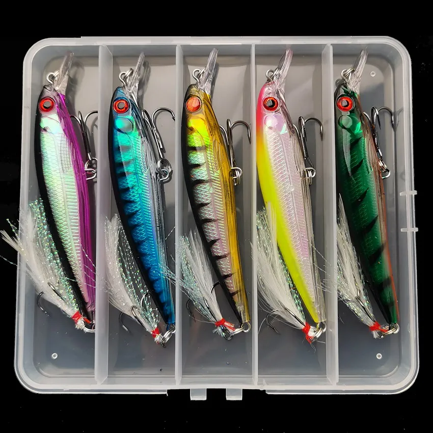 Laser 3D Eyes Bionic Minnow Fi - Fishing Hook Box のレビューと価格