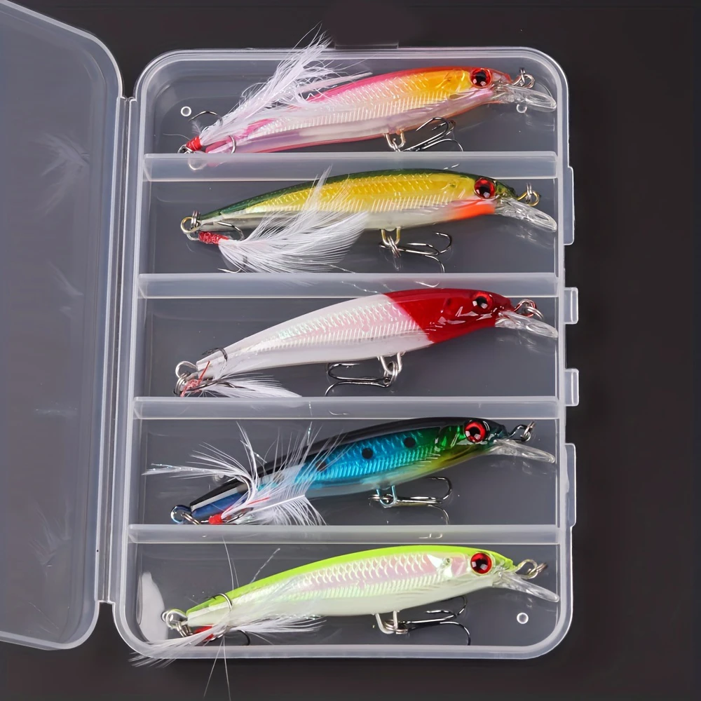 Laser 3D Eyes Bionic Minnow Fi - Fishing Hook Box のレビューと価格