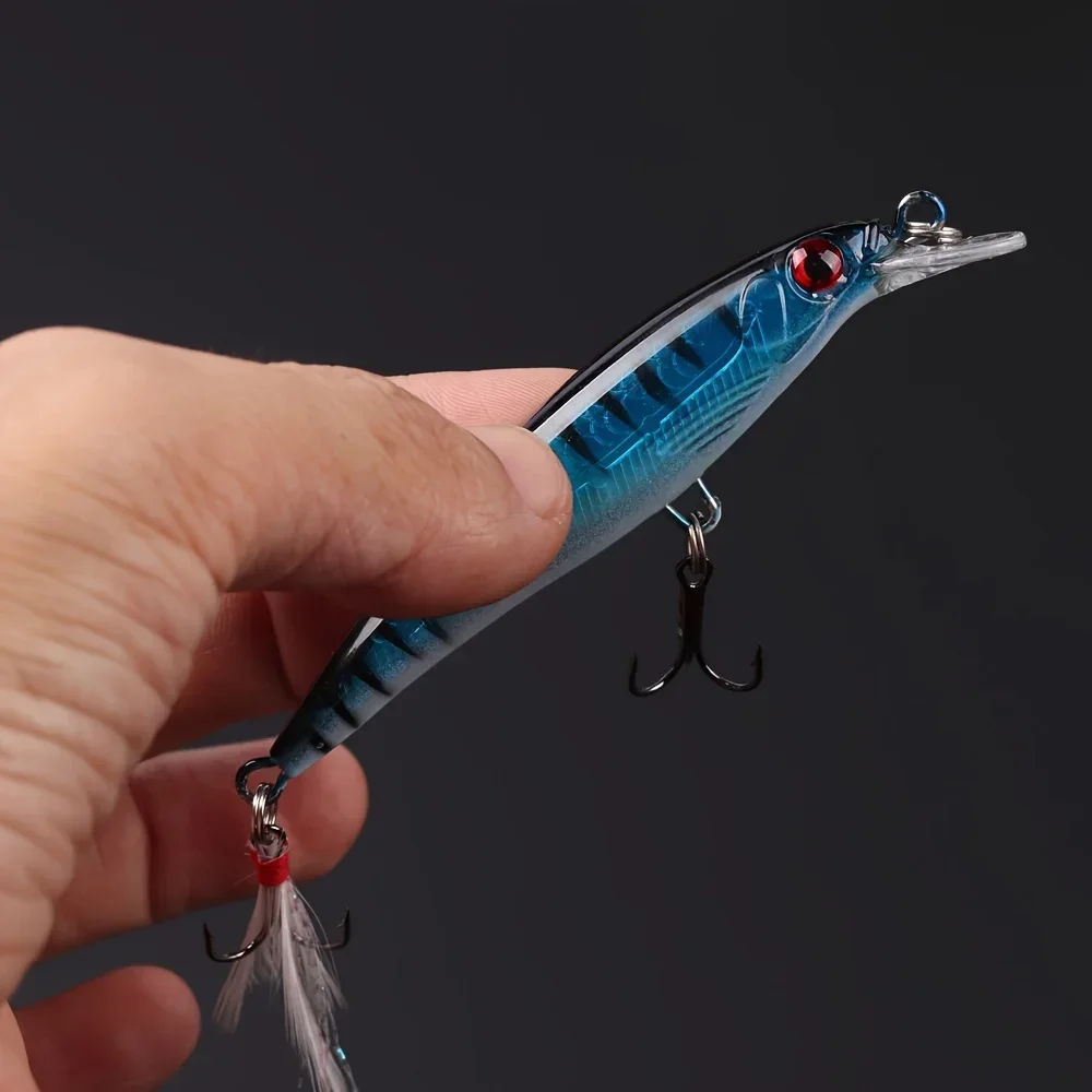 Laser 3D Eyes Bionic Minnow Fi - Fishing Hook Box のレビューと価格