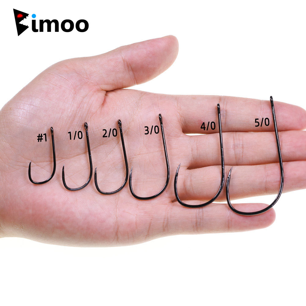 Bimoo 20pcs #1~5/0 Barbless Lo - Fishing Hook Barbless のレビューと価格
