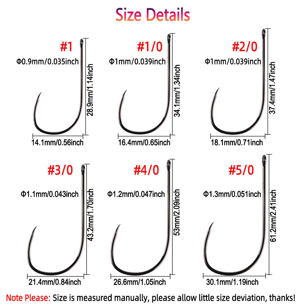 Bimoo 20pcs #1~5/0 Barbless Lo - Fishing Hook Barbless のレビューと価格