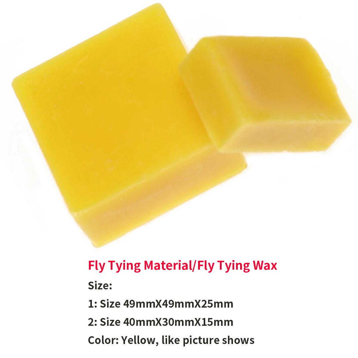 Fly Tying Dubbing Wax Block Ny - Fishing Hook Size のレビューと価格