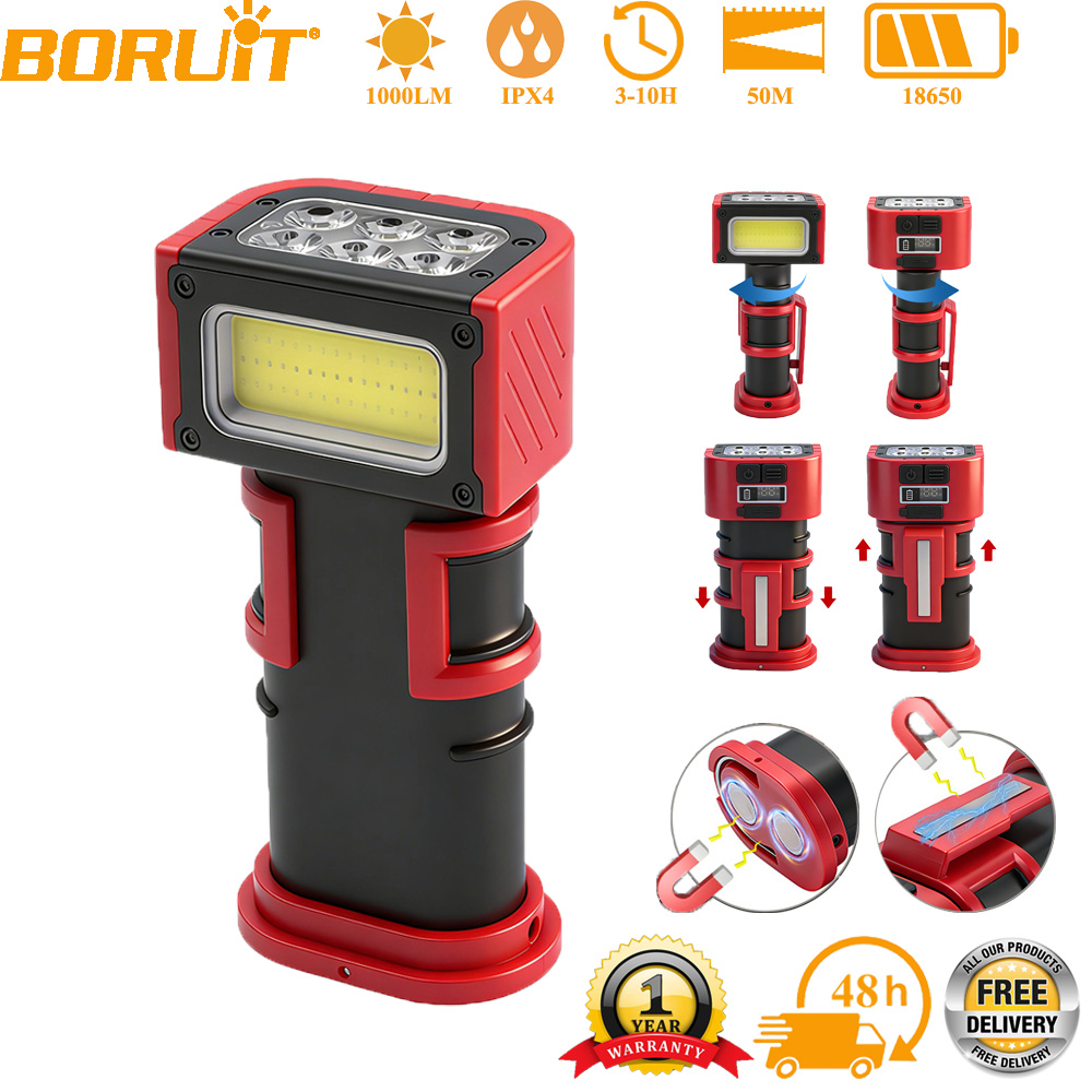BORUiT COB LED Work Light 1000 - Fishing Hook のレビューと価格