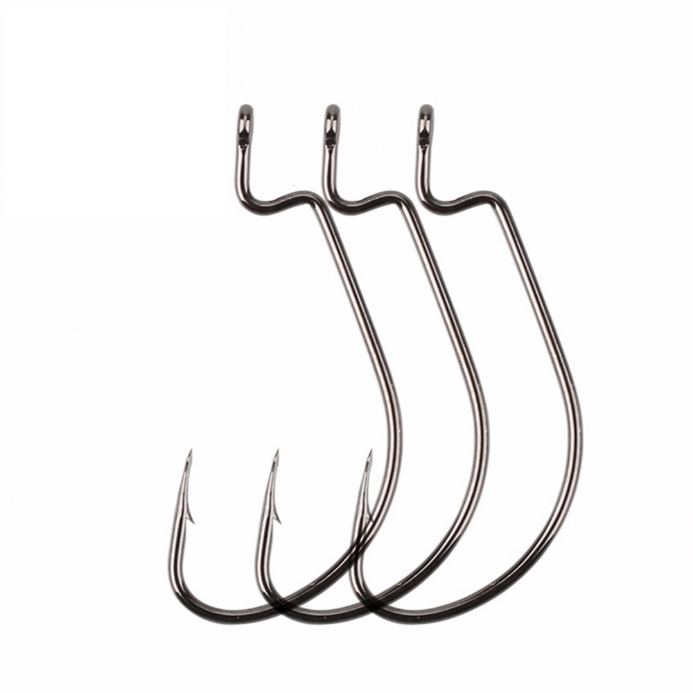 20pcs/lot Wide gap Texas fishi - Fishing Hook Offset のレビューと価格