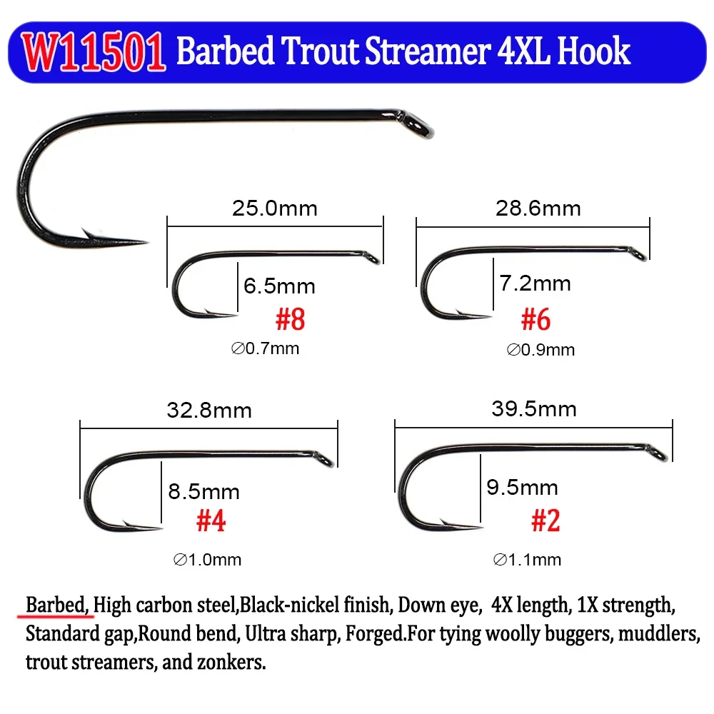 200pcs Barbed and Barbless Fis - Fishing Hook Barbless のレビューと価格