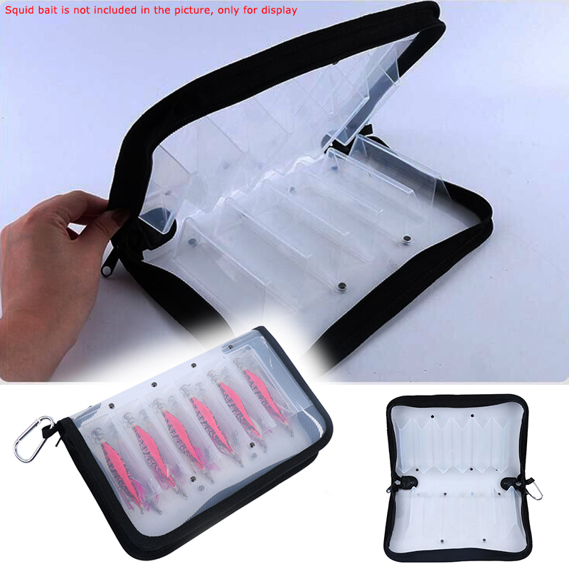 Plastic Transparent Visual Squ - Fishing Hook Jig のレビューと価格