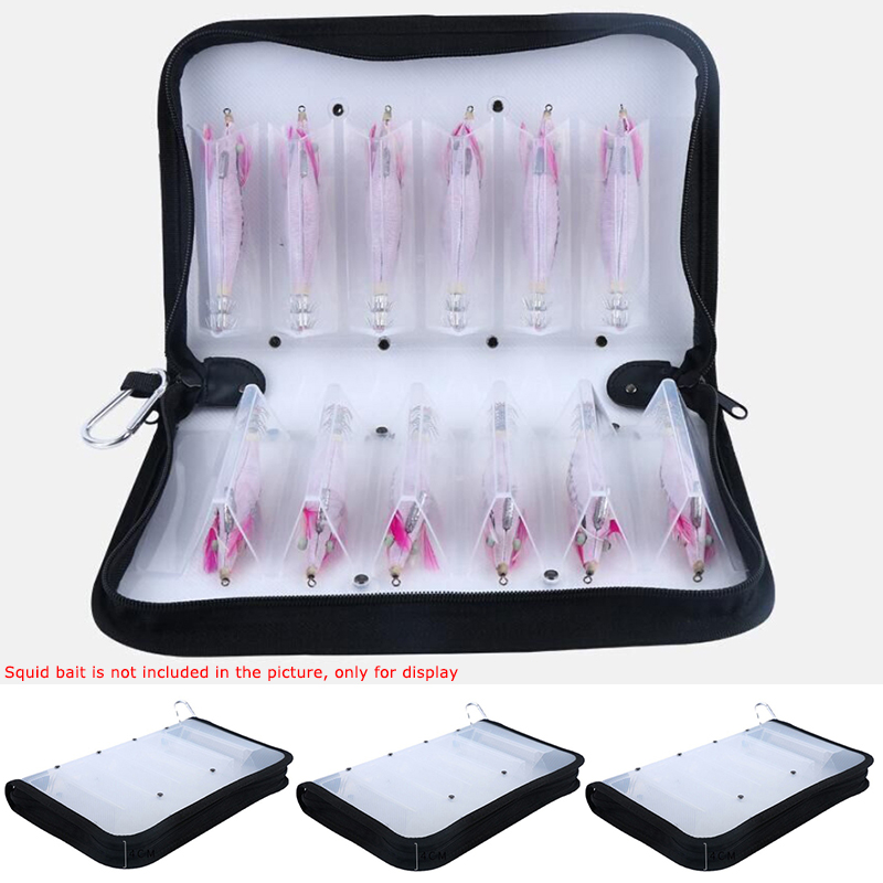 Plastic Transparent Visual Squ - Fishing Hook Jig のレビューと価格