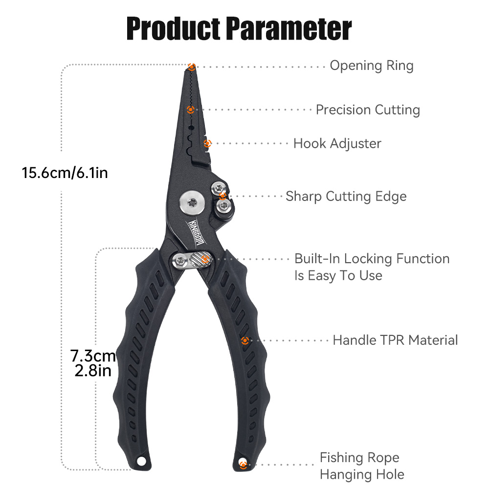 Kingdom Fishing Pliers Multifu - Fishing Hook Remover のレビューと価格