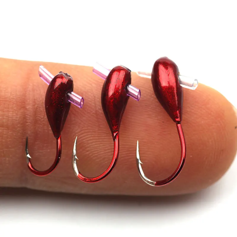 10/20PCS Winter Ice Fishing Ho - Fishing Hook Barbless のレビューと価格