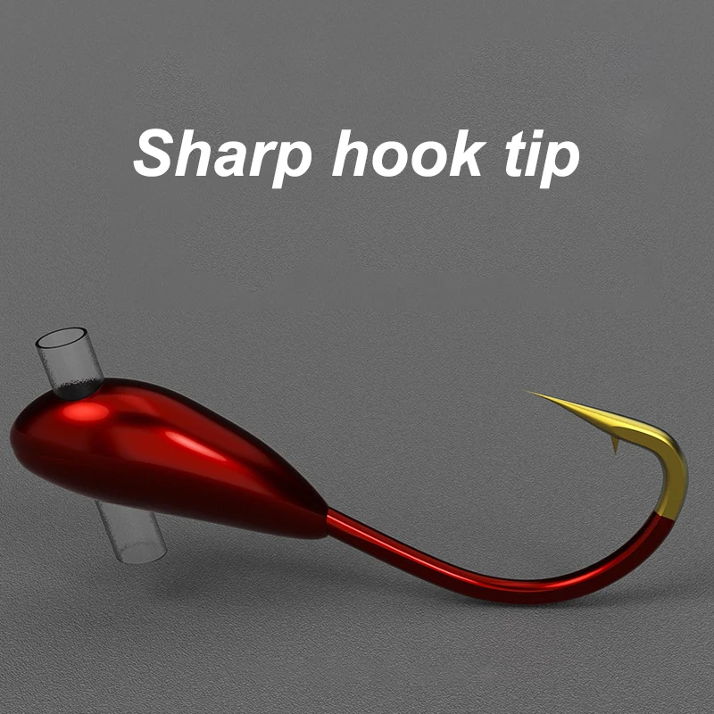 10/20PCS Winter Ice Fishing Ho - Fishing Hook Barbless のレビューと価格