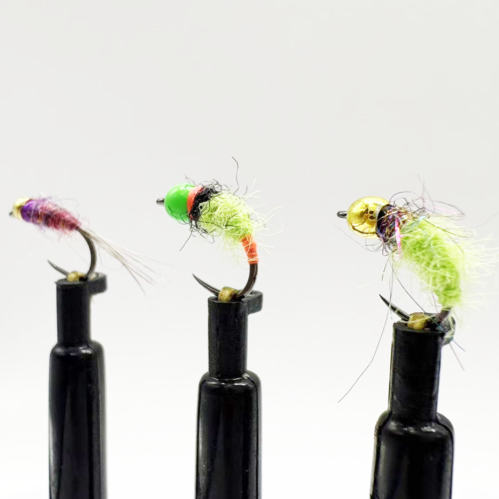 6/12Pcs Mixed Wet Nymph Fly Fi - Fishing Hook Assortment のレビューと価格