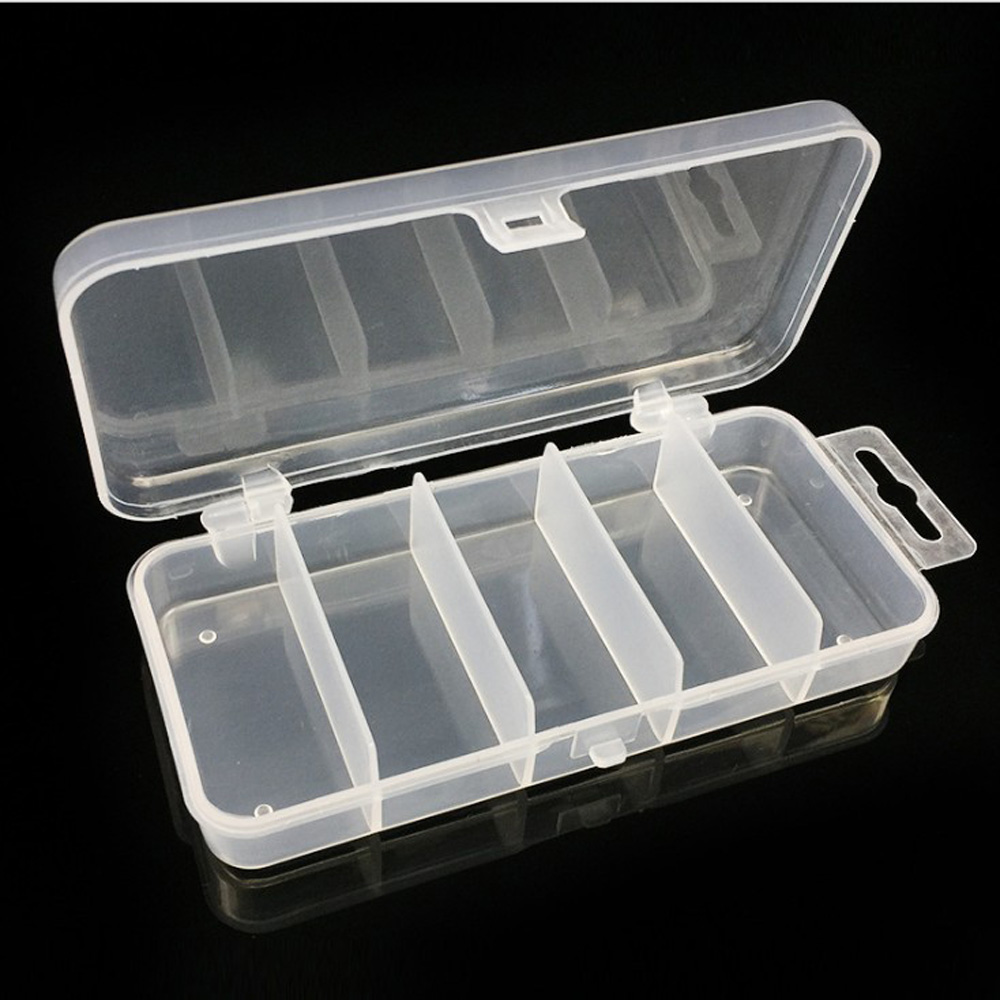 1pcs Transparent Plastic Stora - Fishing Hook Box のレビューと価格