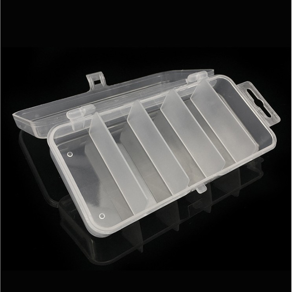 1pcs Transparent Plastic Stora - Fishing Hook Box のレビューと価格