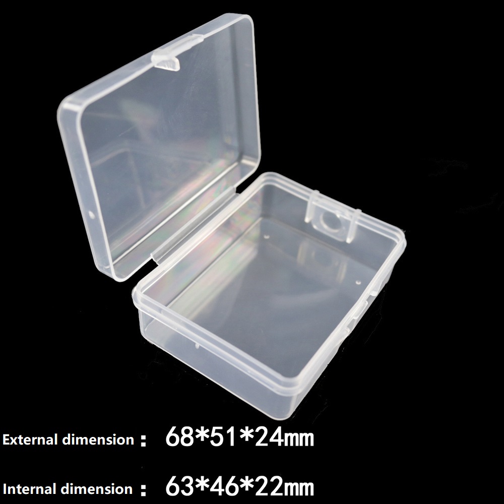1pcs Transparent Plastic Stora - Fishing Hook Box のレビューと価格