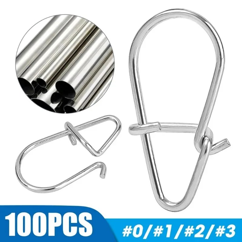 100/200PCS Stainless Steel Fis - Fishing Hook Stainless Steel のレビューと価格