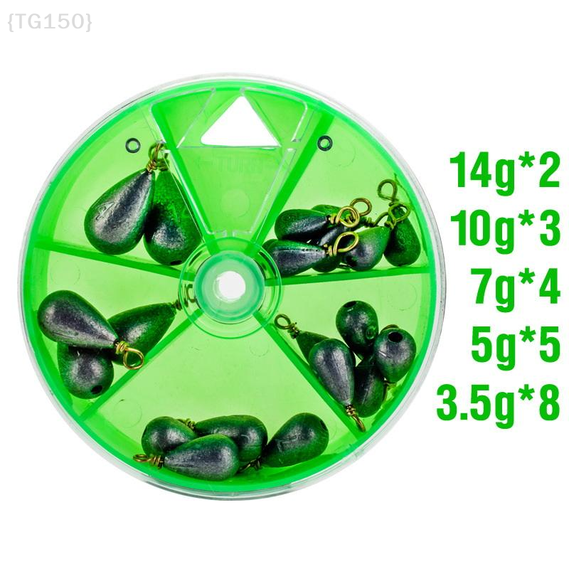 【TG150】22Pcs/Box Fishing Bait  - Fishing Hook Box のレビューと価格