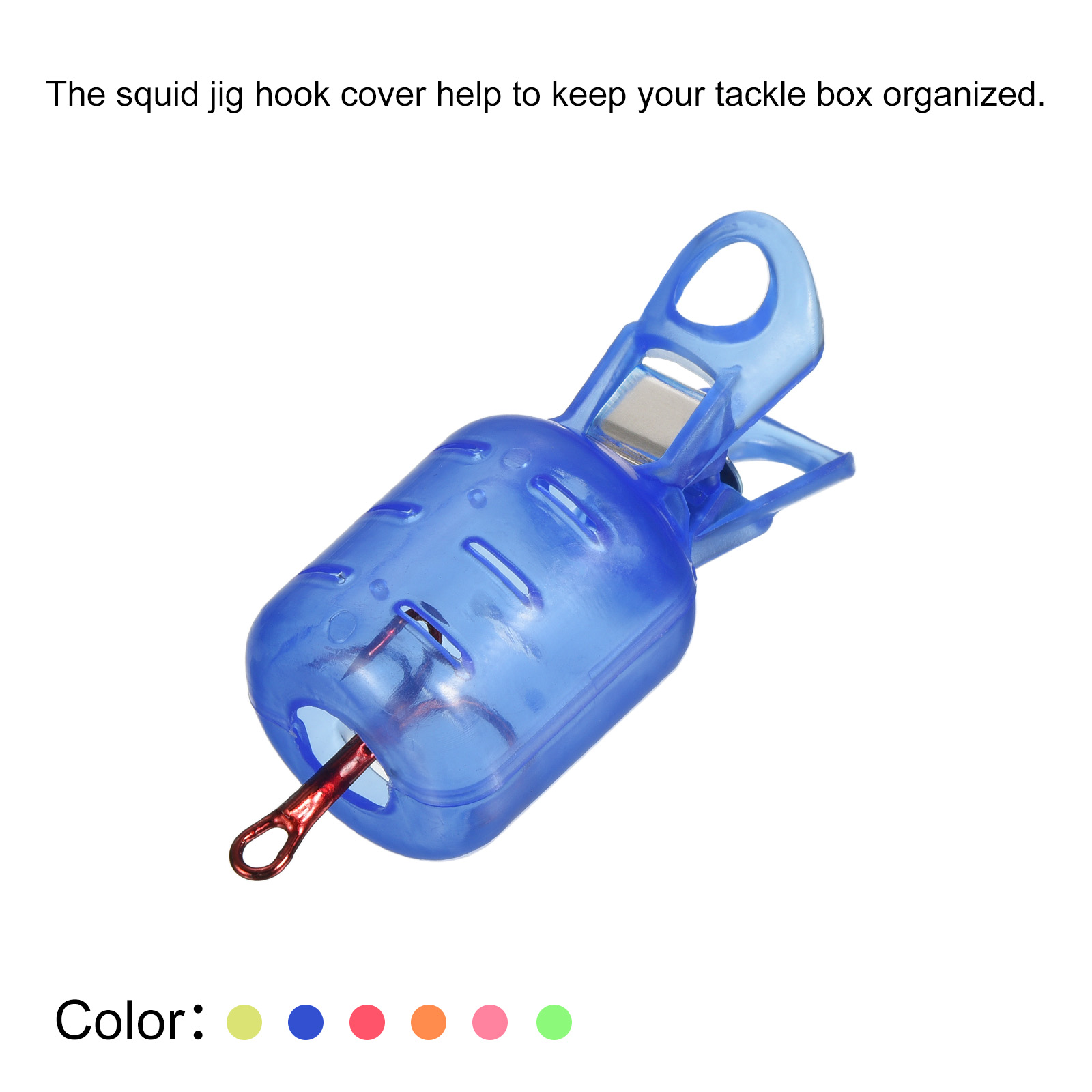 10pcs Small Size Squid Jig Hoo - Fishing Hook Box のレビューと価格