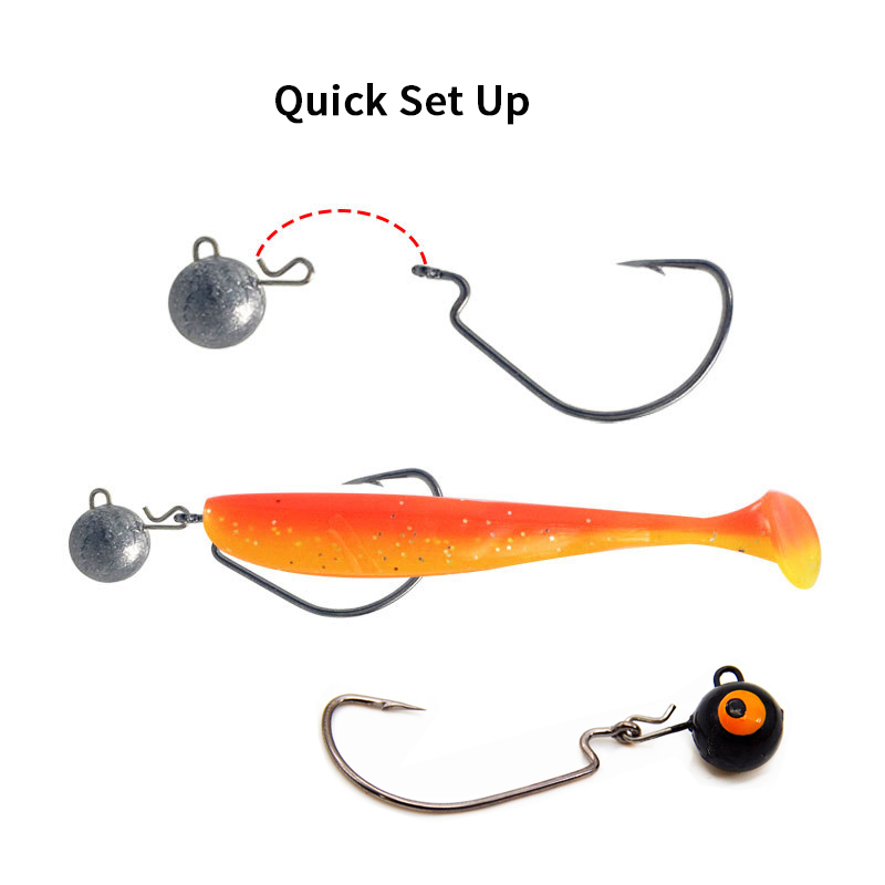 5Pcs Fishing Weight Sinker Rou - Fishing Hook Jig のレビューと価格