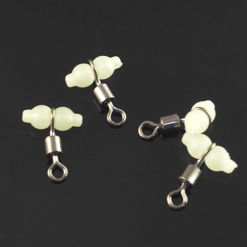 MNFT 100Pcs Luminous 3 Way Dur - Fishing Hook Size のレビューと価格