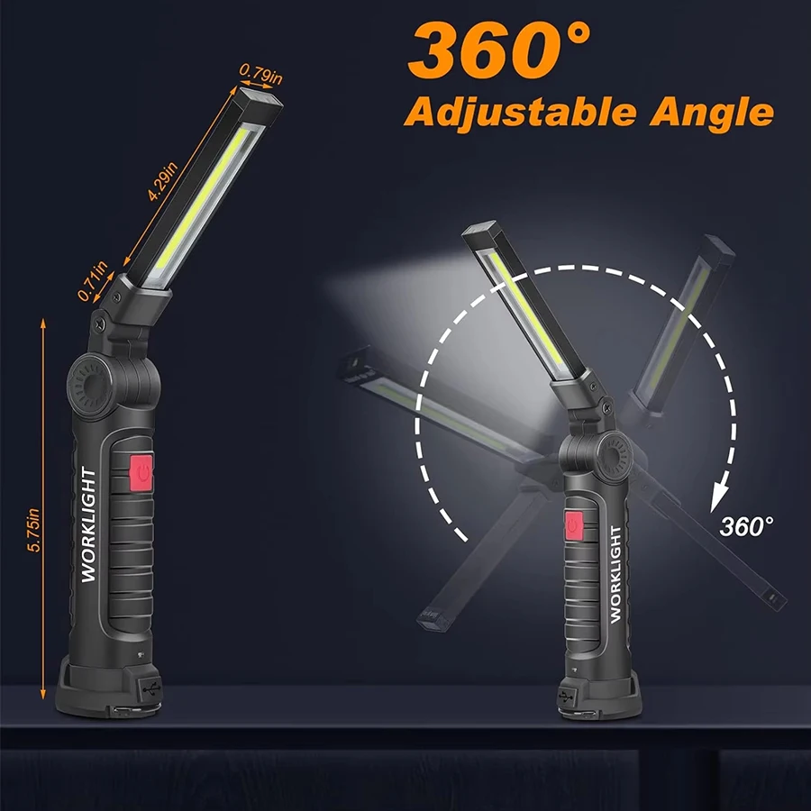 Rechargeable Magnetic Work Lig - Fishing Hook のレビューと価格