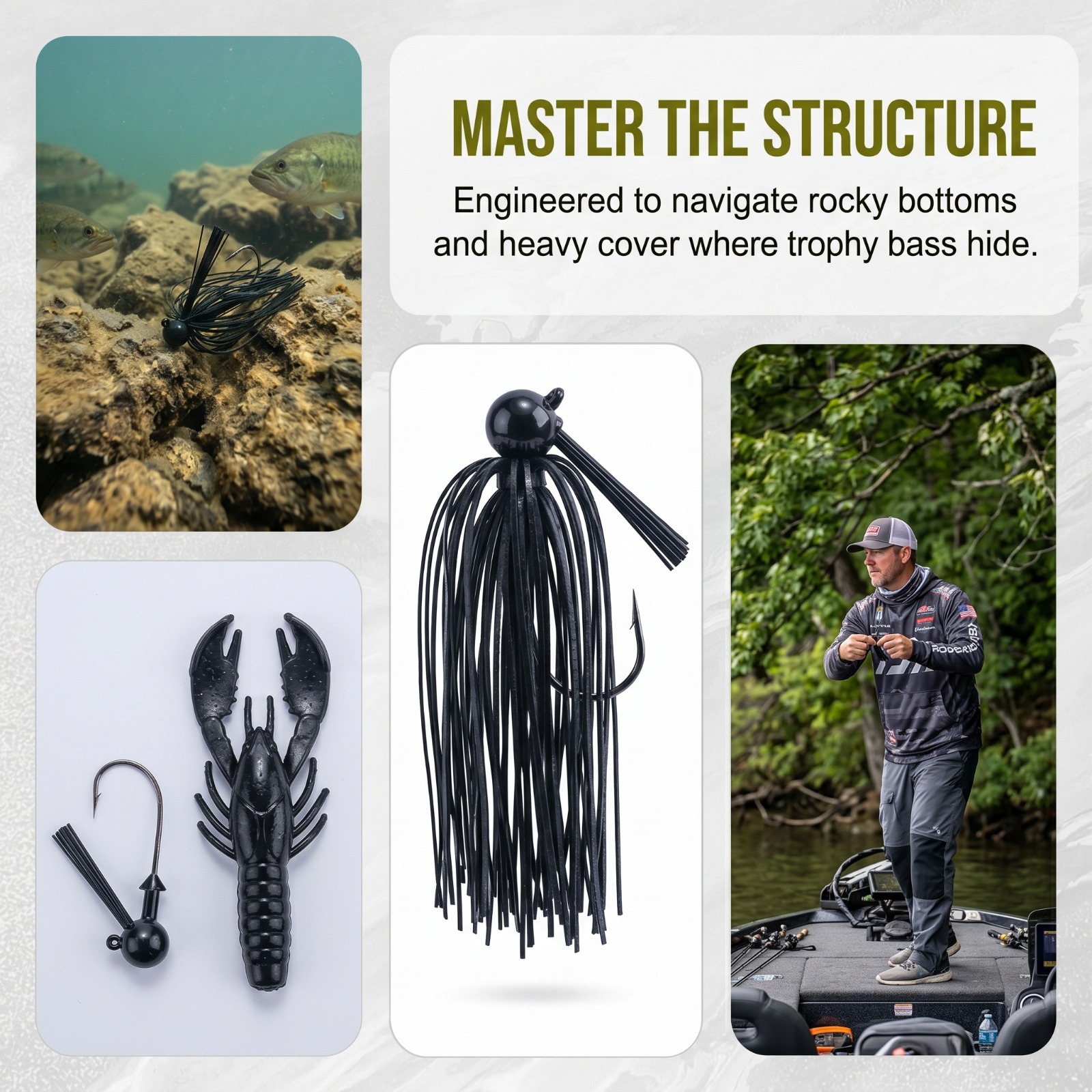 Goture 1pcs Swim Football Jig  - Fishing Hook Weedless のレビューと価格