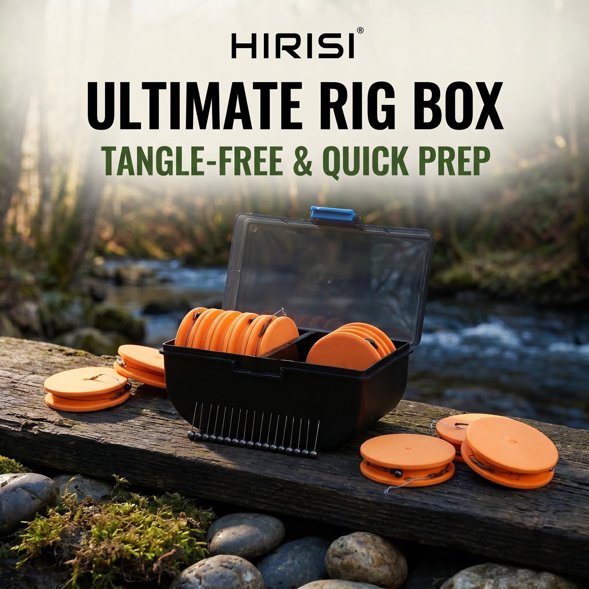 Hirisi 10pcs EVA Foam Fishing  - Fishing Hook Box のレビューと価格