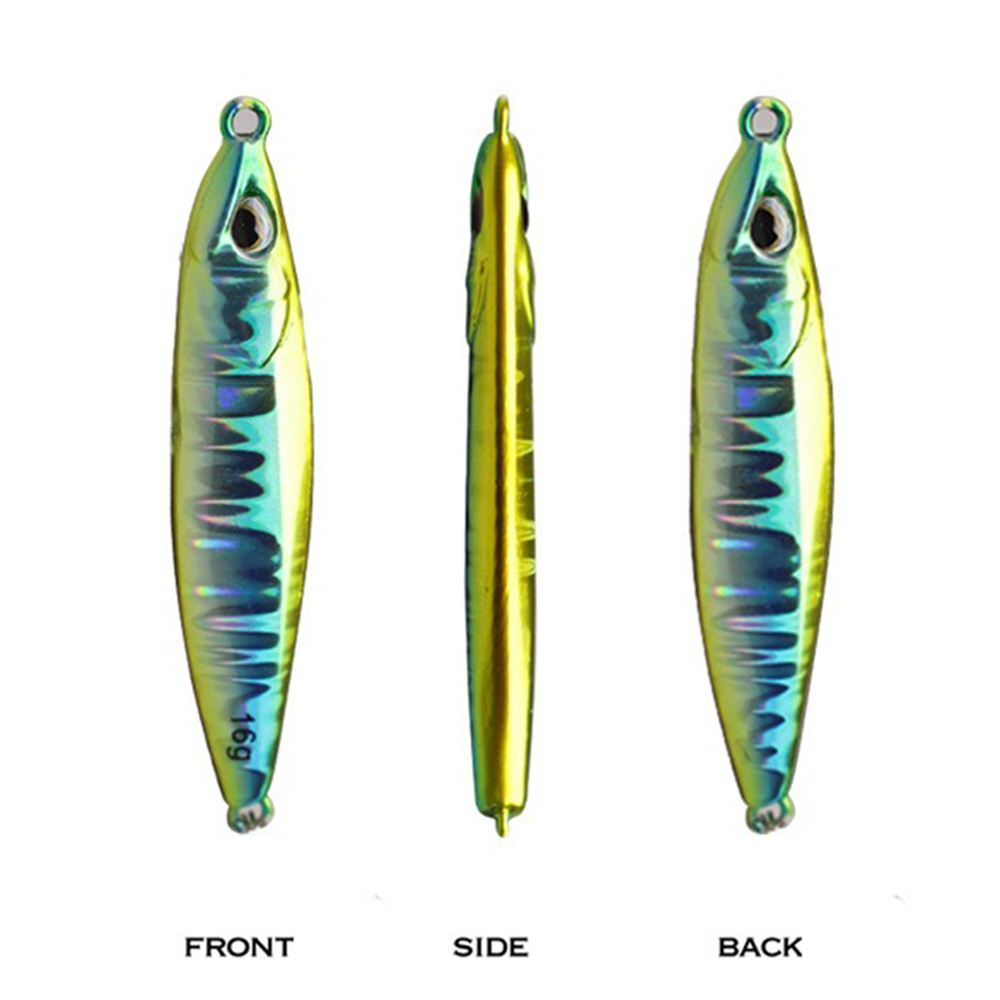Jig Fishing Lures Metal Jiggin - Fishing Hook Treble のレビューと価格