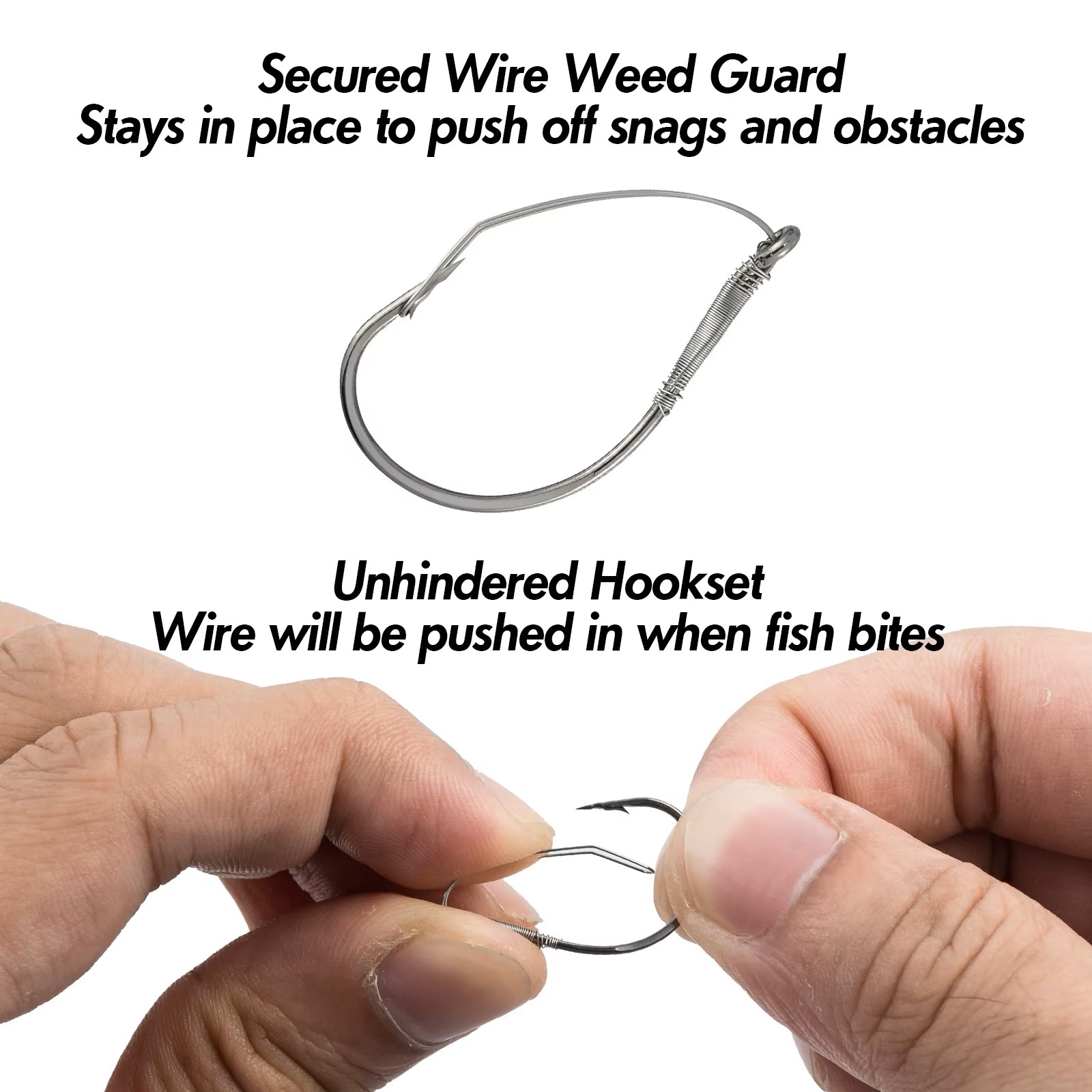 FishTrip Weedless Wacky Rig Ho - Fishing Hook Weedless のレビューと価格