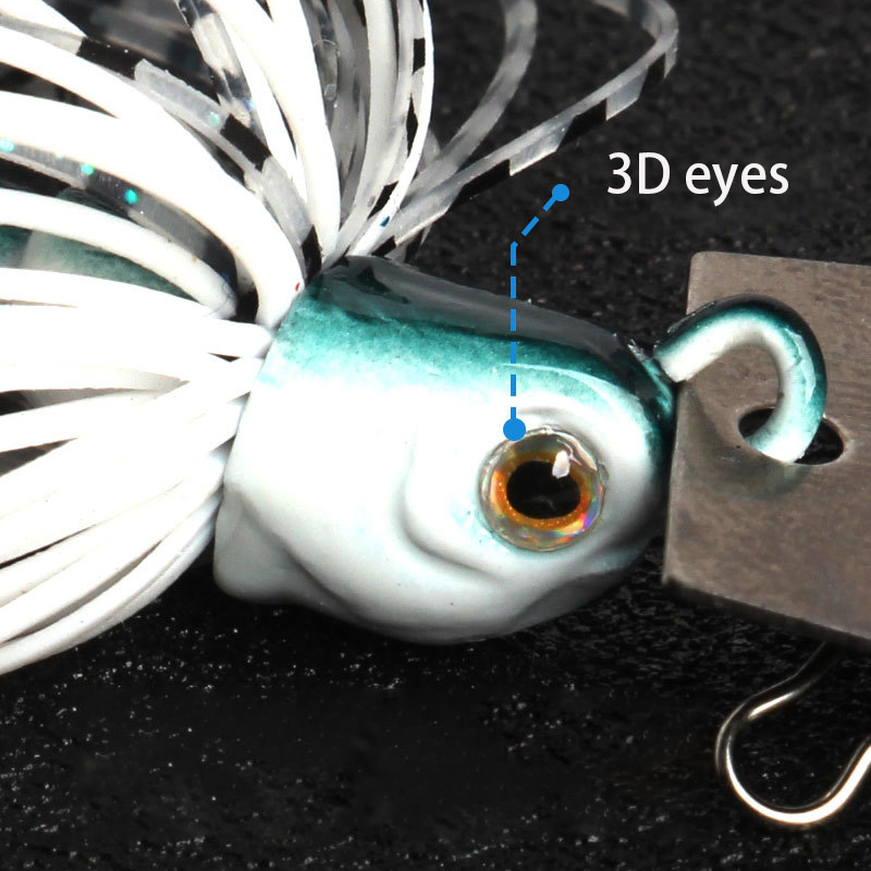 1pc12g Rubber Jig Head Weedles - Fishing Hook Weedless のレビューと価格