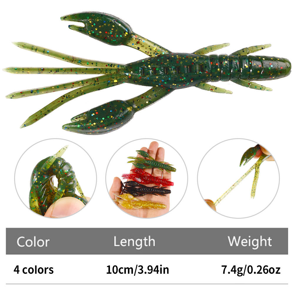 Floating Soft Worm Frog Lure H - Fishing Hook Weedless のレビューと価格