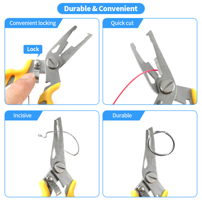 Fishing Pliers Fish Line Cutte - Fishing Hook Remover のレビューと価格