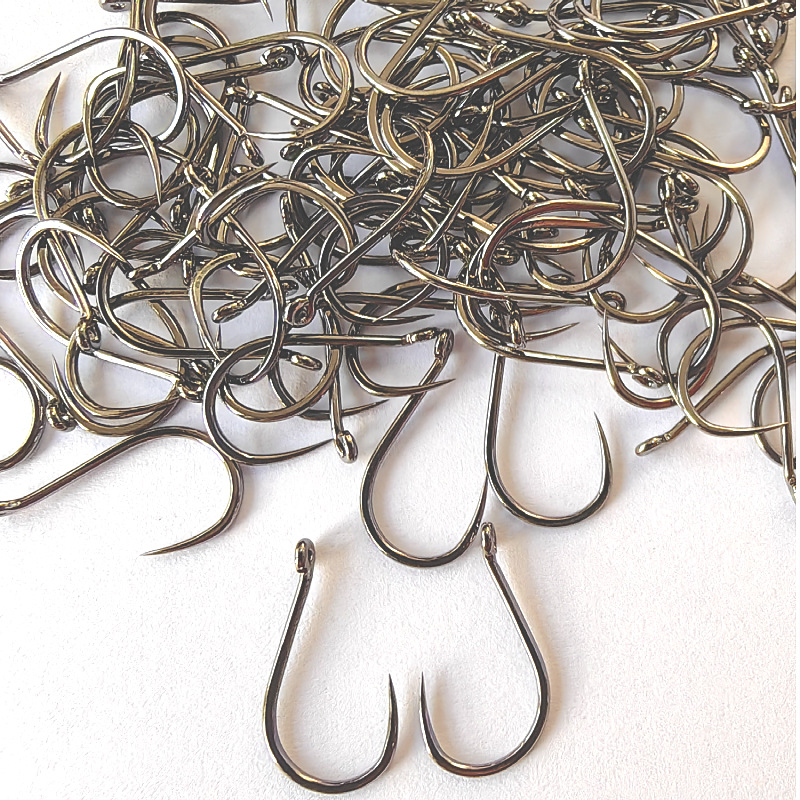 100 Pcs #1-#10 Freshwater Fish - Fishing Hook Circle のレビューと価格