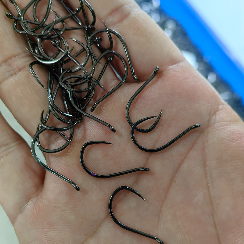 100 Pcs #1-#10 Freshwater Fish - Fishing Hook Circle のレビューと価格