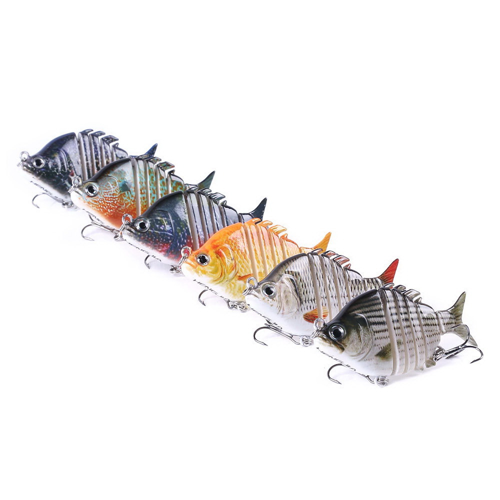 63mm 9.3g Lifelike Tilapia Swi - Fishing Hook Treble のレビューと価格