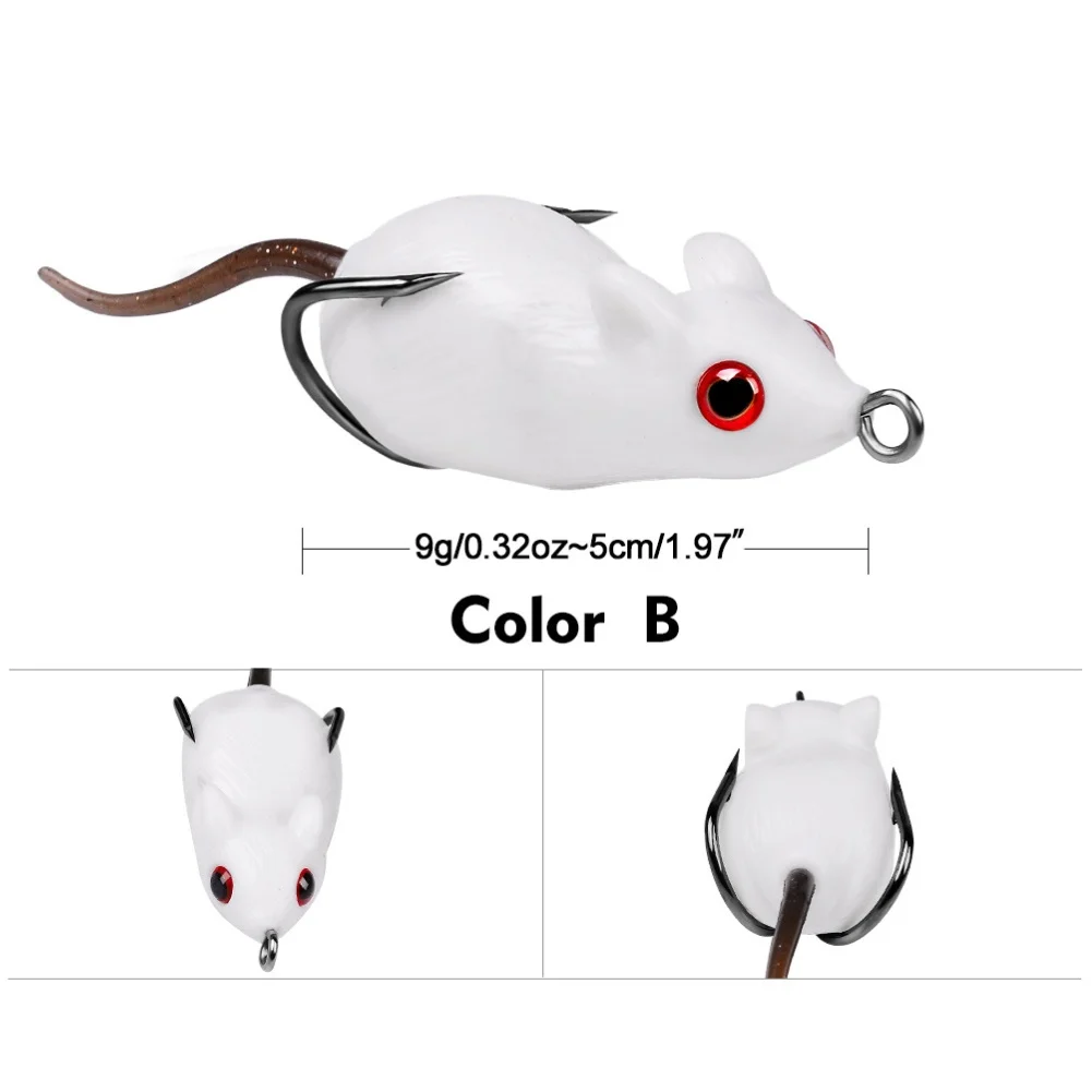 Soft Amphibian Fishing Lure wi - Fishing Hook Weedless のレビューと価格
