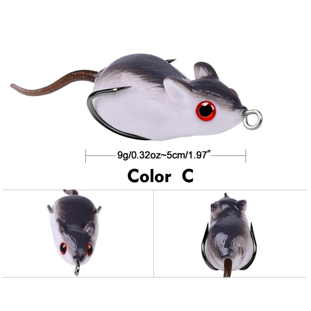Soft Amphibian Fishing Lure wi - Fishing Hook Weedless のレビューと価格