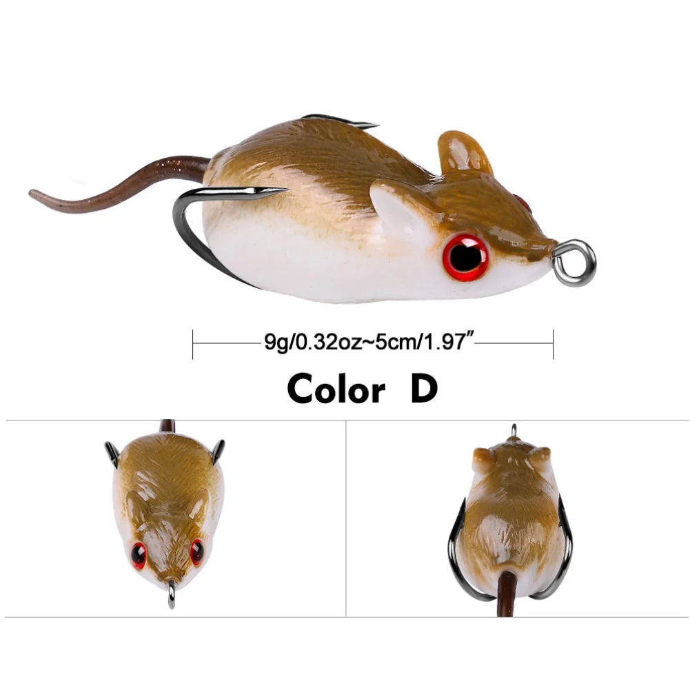 Soft Amphibian Fishing Lure wi - Fishing Hook Weedless のレビューと価格
