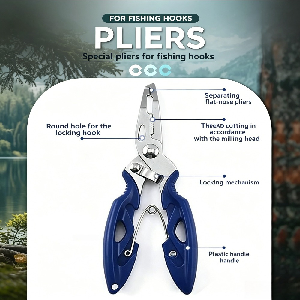 1/2pcs Fishing Gripper and Pli - Fishing Hook Remover のレビューと価格