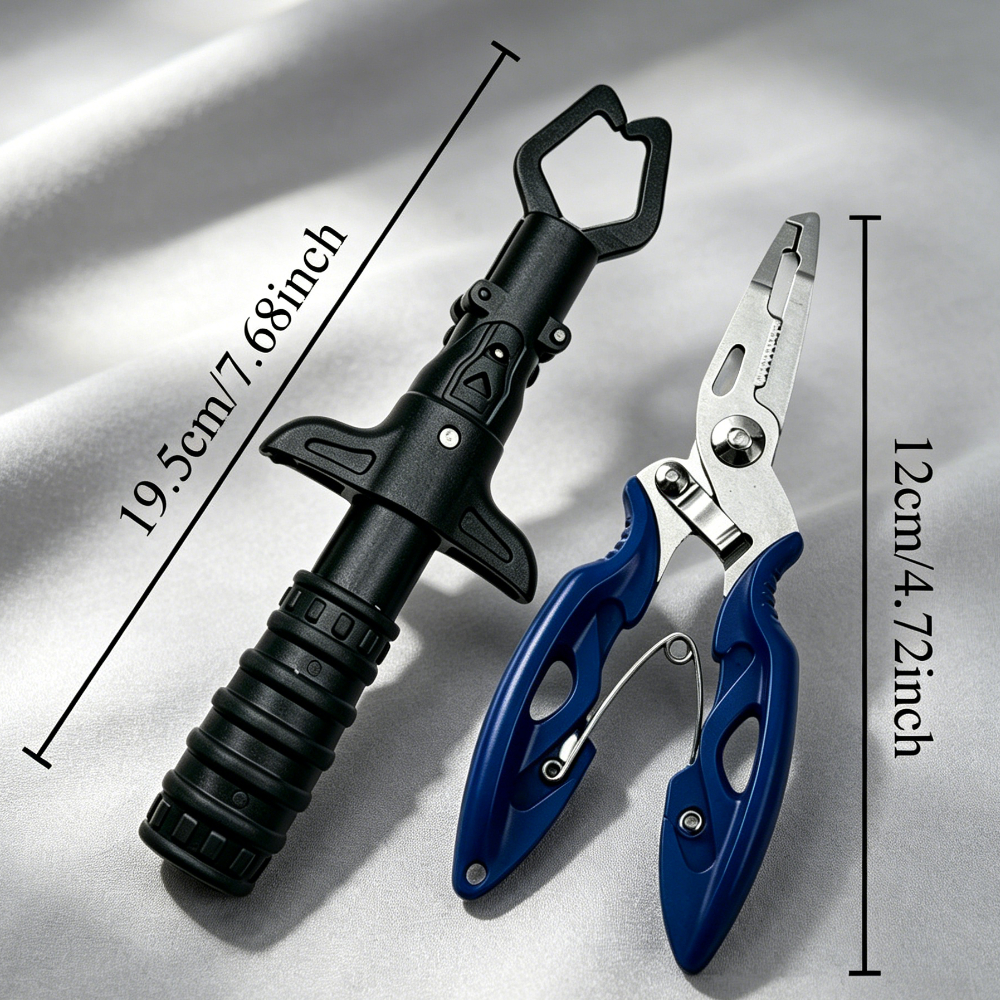 1/2pcs Fishing Gripper and Pli - Fishing Hook Remover のレビューと価格