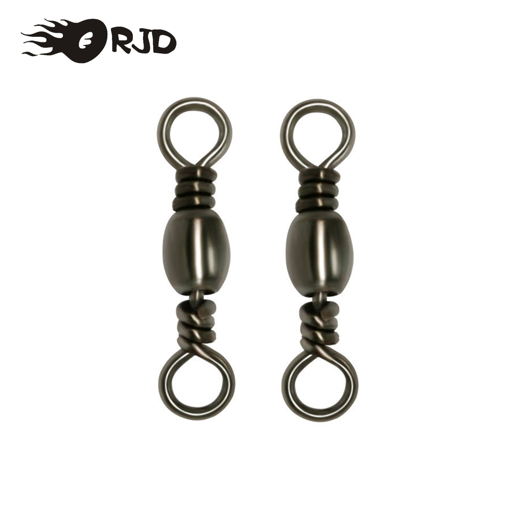 ORJD 20-50pcs Barrel Swivels F - Fishing Hook Stainless Steel のレビューと価格