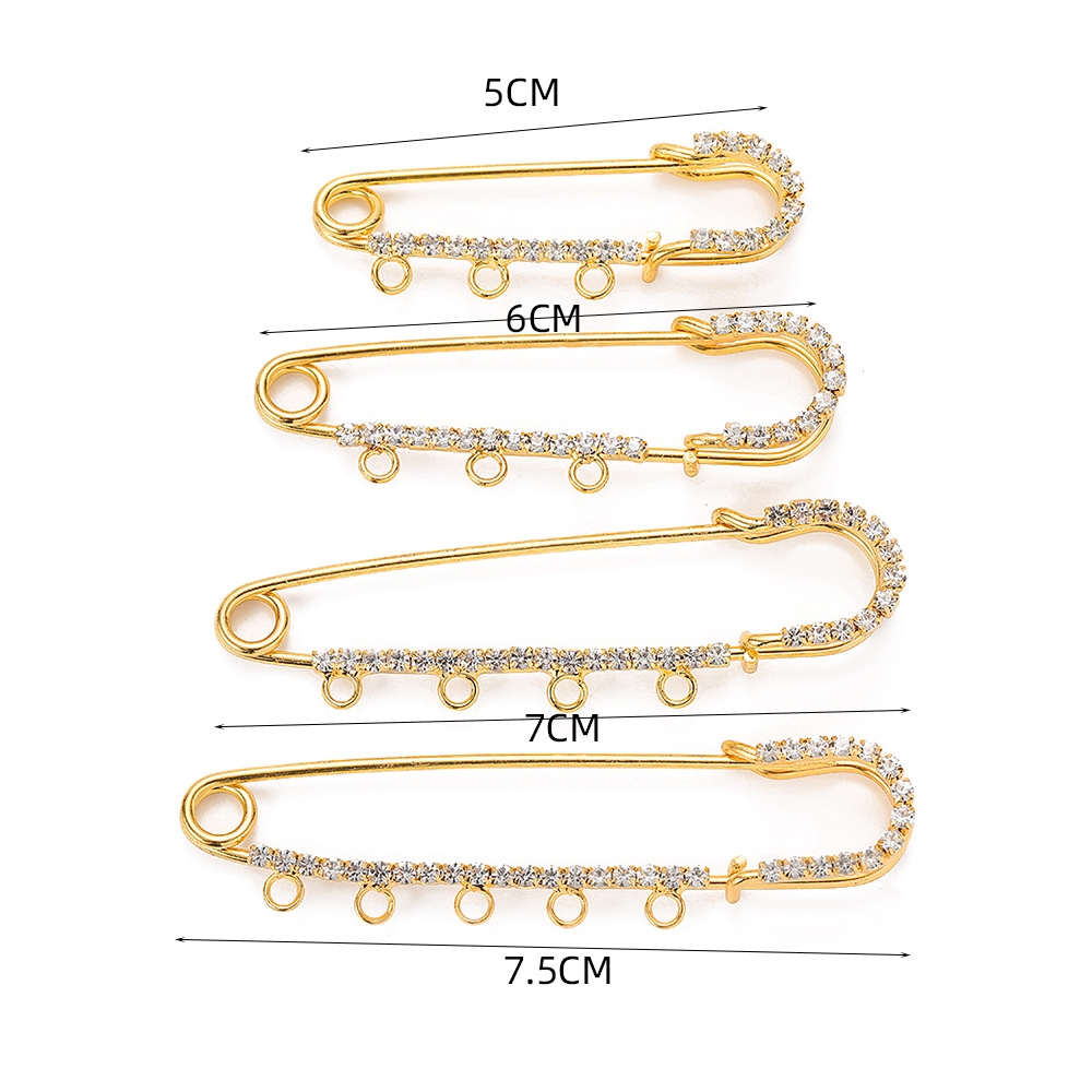 5pcs 50/60/70/75mm Rhinestone  - Fishing Hook Size のレビューと価格