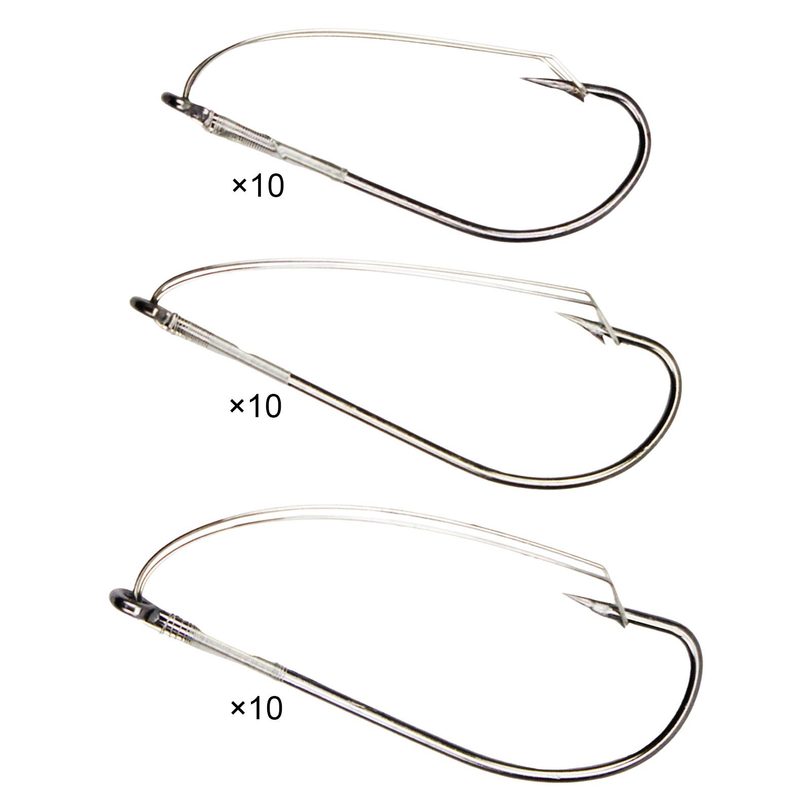 Wide Gap Weedless Fishing Hook - Fishing Hook Weedless のレビューと価格