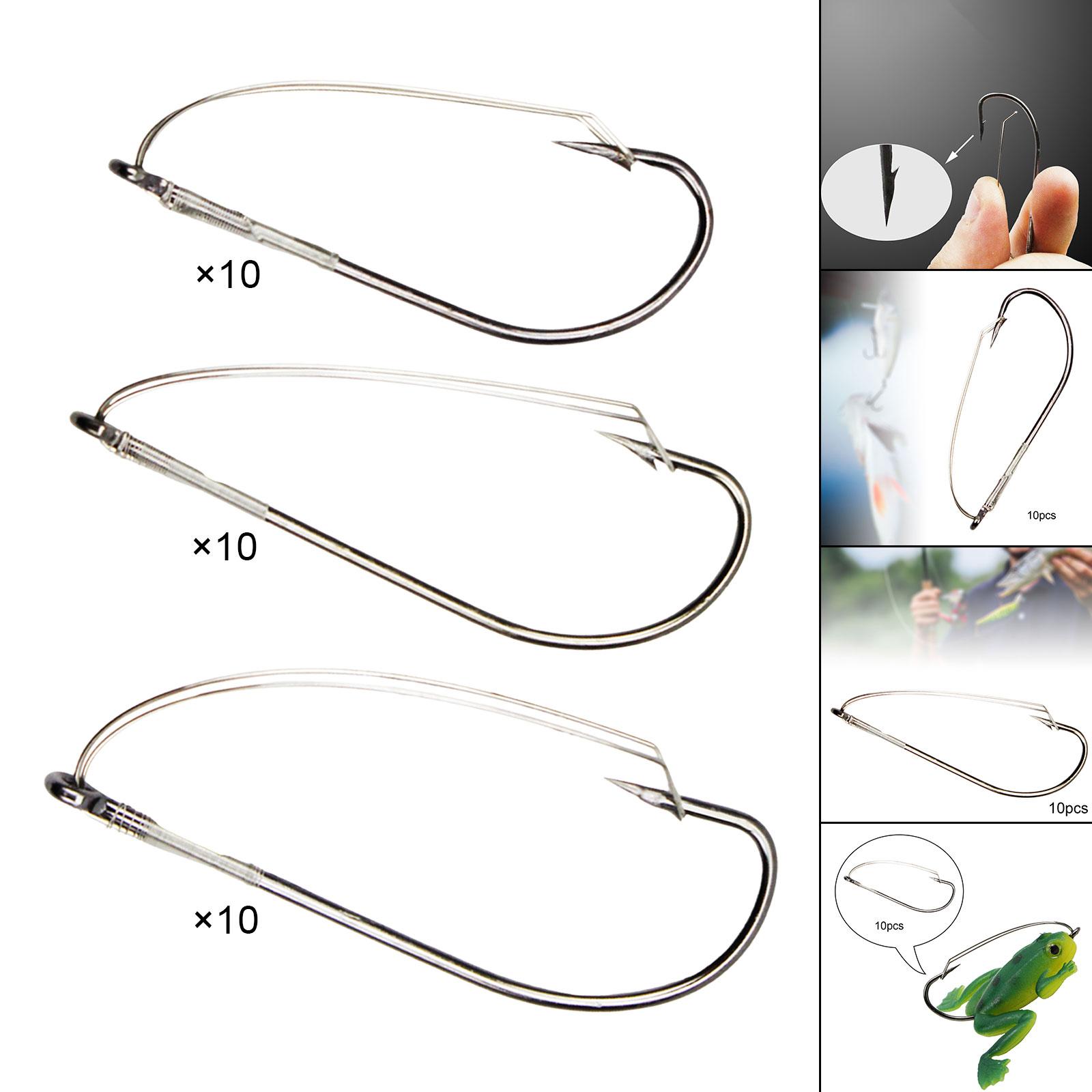 Wide Gap Weedless Fishing Hook - Fishing Hook Weedless のレビューと価格