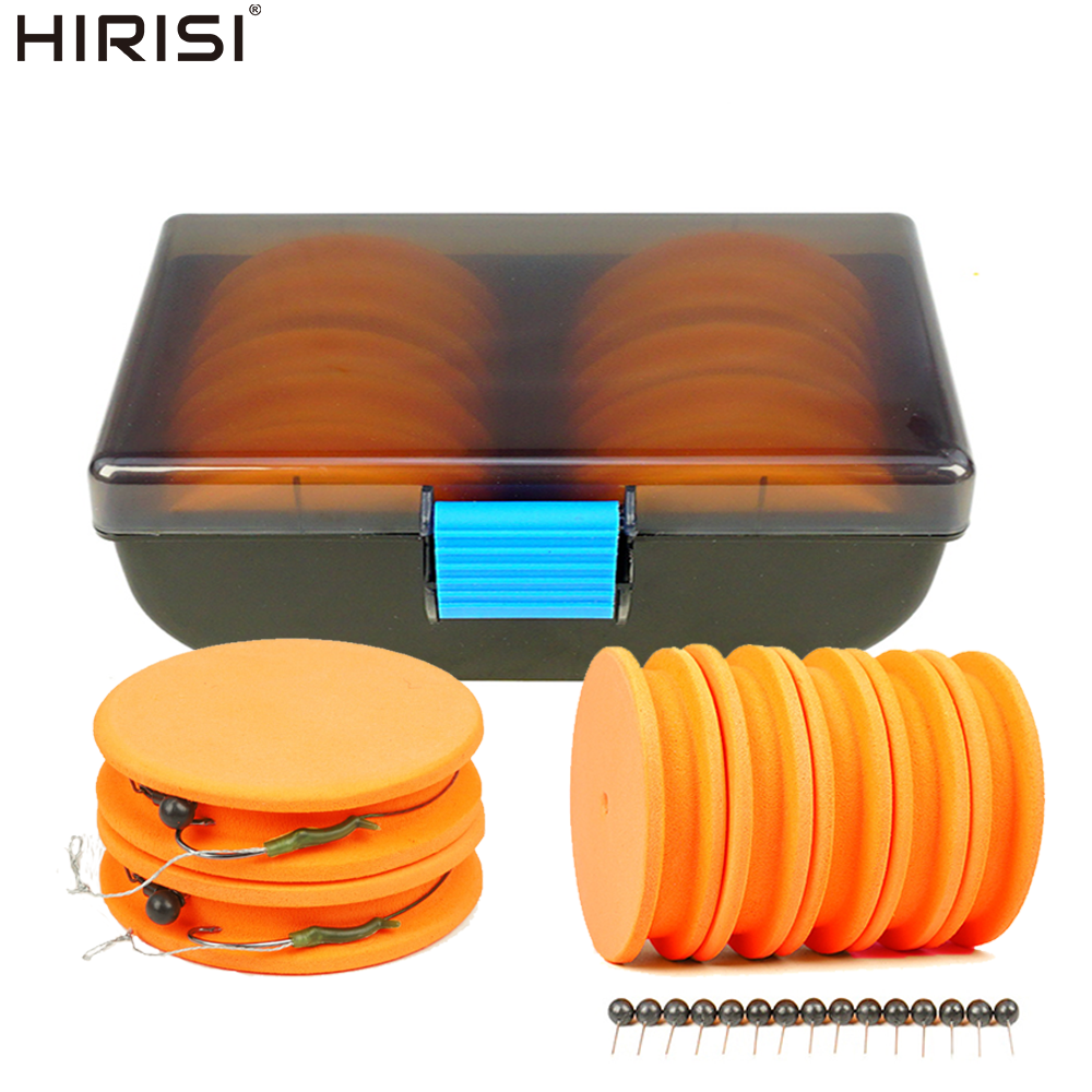 HIRISI 10Pcs/Box EVA Foam Fish - Fishing Hook Box のレビューと価格