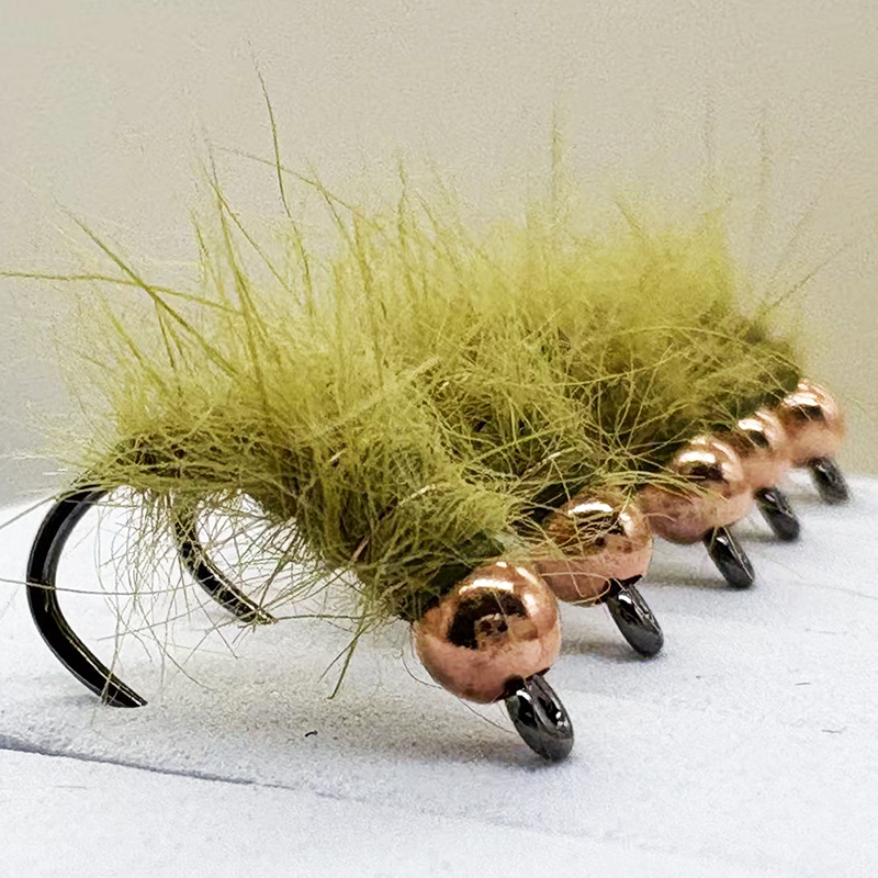 5PCS Fly Fishing Nymphs Wet Fl - Fishing Hook Barbless のレビューと価格