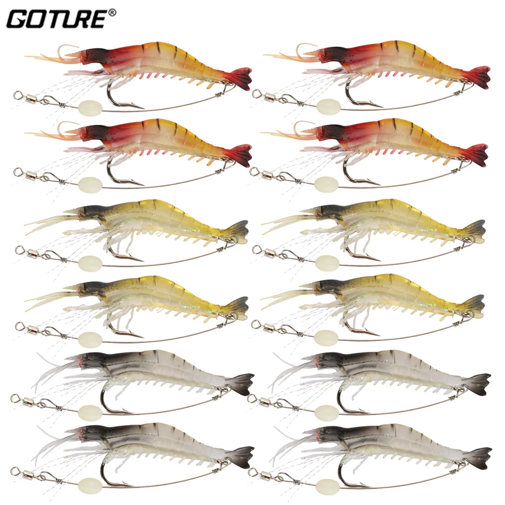 Goture Silicon Shrimp Fishing  - Fishing Hook Assortment のレビューと価格